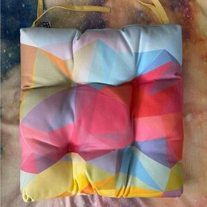 DENY Designs Multicolor Seat Cushion